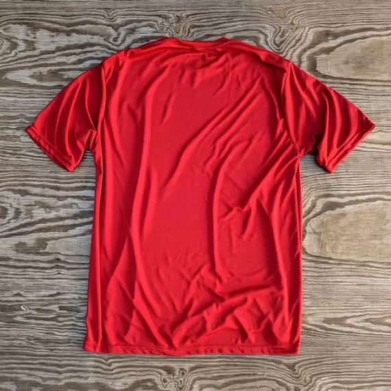 Runyon Mens Red Training Shirt Performance Sportswear Made In USA