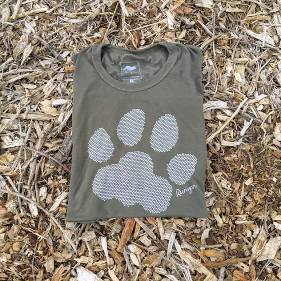 Runyon Women's Puma Paw Muscle Tank Made In USA