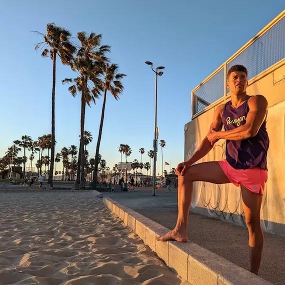 Runyon Mens American Made In USA Hot Pink Running Shorts great for Muscle Beach Workouts