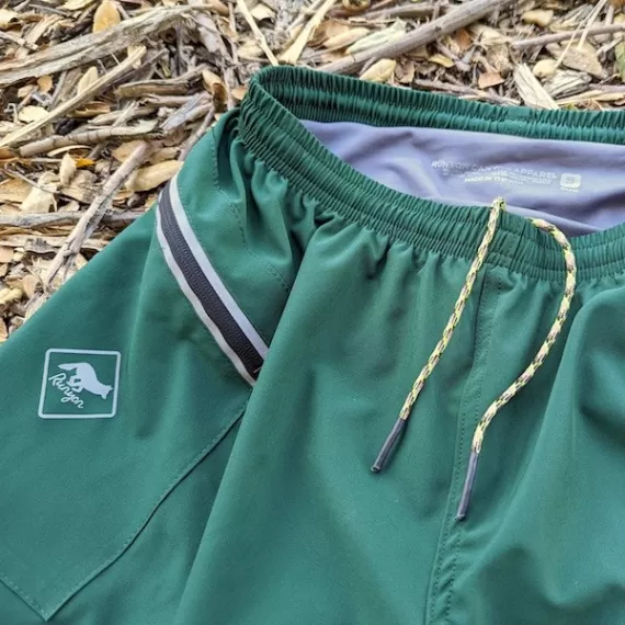 Runyon TrailStash 5" Gravel Short - Deep Dark Jungle (Forest Green)