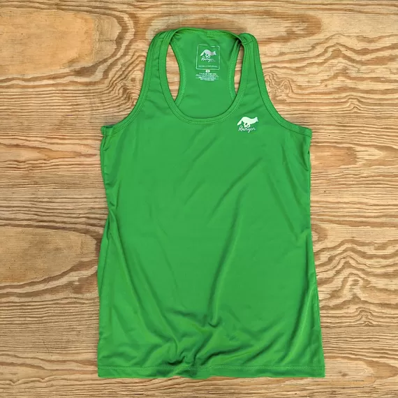 Runyon Canyon Apparel Women's Green Springs Fitness Tank great for Yoga, Running, Hiking, Outdoor Fitness Made In USA