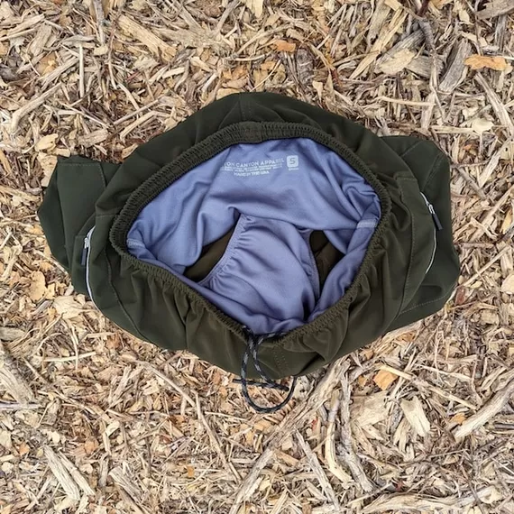 Runyon TrailStash 5" Gravel Short Dark Olive Green Made In USA