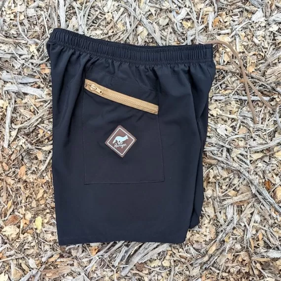 Runyon American Made In USA - 7" TrailStash Gravel Short. Running, Hiking, Fitness Outdoors.