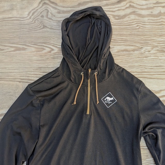 Runyon Men's Black CozyTech Fitness Zip Hoodie