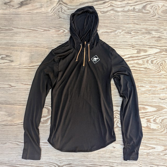Runyon Men's Black CozyTech Fitness Zip Hoodie