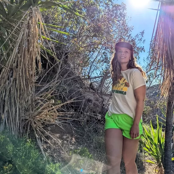 Runyon Unisex 3" Neon Yellow Performance Running Short Made In USA | Runyon Canyon Apparel