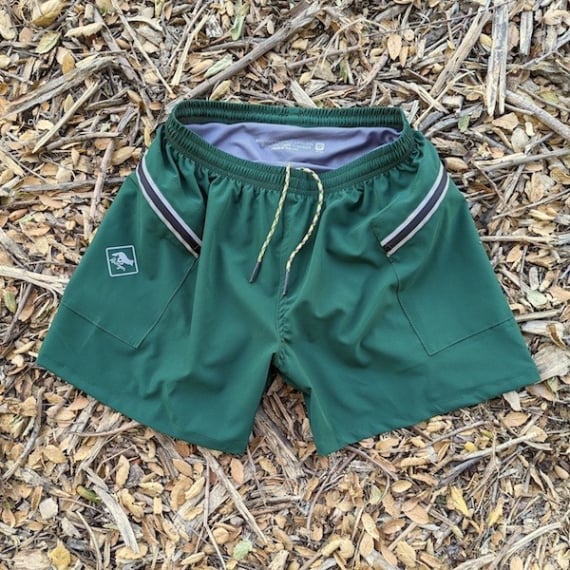 Runyon TrailStash 5" Gravel Short - Deep Dark Jungle (Forest Green)