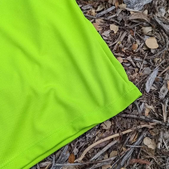 Runyon Lime Green Performance Running Singlet Workout  Tank Top American Made In USA