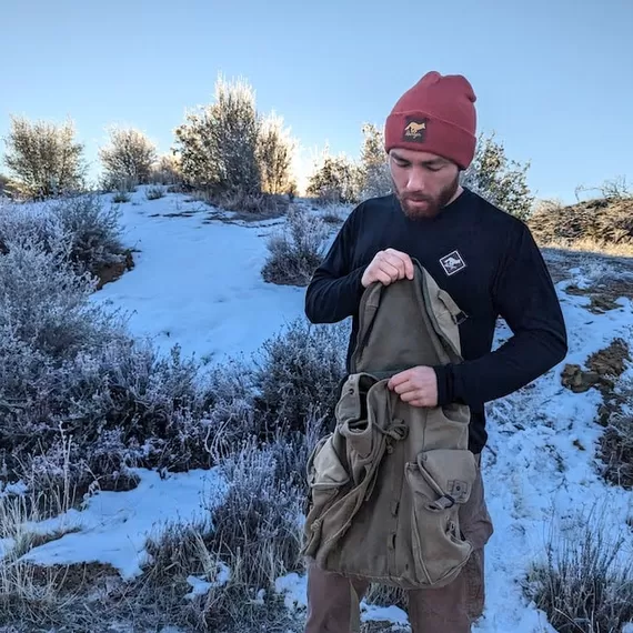 Runyon CozyTech Black Long Sleeve Performance Camp Shirts - American Made In USA Outdoor Fitness Runyon Canyon Apparel