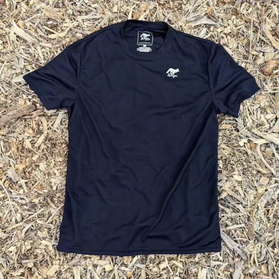 Runyon Men's Black Performance Technical Trail Shirt Made In USA