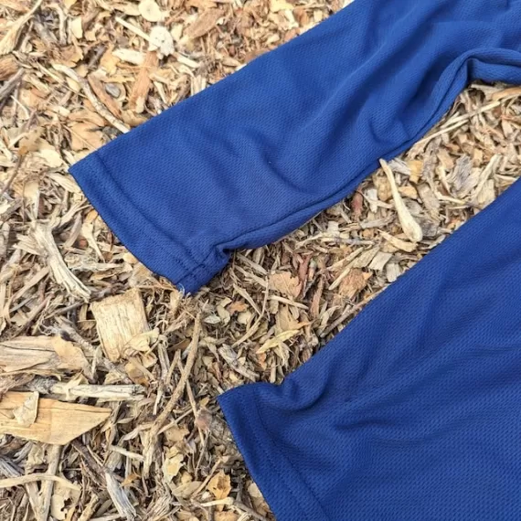 Runyon Men's Navy Blue Long Sleeve Technical Trail Shirt Made In USA