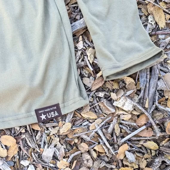 Runyon CozyTech Sierra Sage Long Sleeve Camp Shirt American Made In The USA