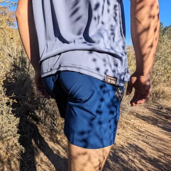 Runyon Men's Unisex Steel Grey Tech Trail Tank - Muscle Workout Tank Top, Made In USA | Runyon Canyon Apparel
