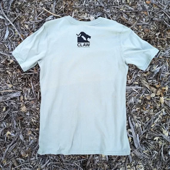 Runyon Men's Unisex Mountain Lion P-22 Fitness Shirt for Charity, Made In USA