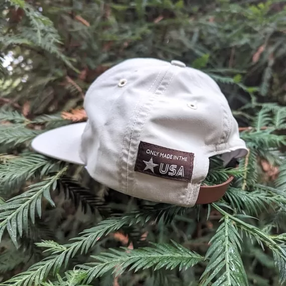 Runyon Cloud Grey Reflective Performance Trail Cap American Made In USA Running Hiking Outdoor Fitness Hat