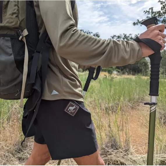 Runyon American Made In USA - 7" TrailStash Gravel Short. Running, Hiking, Fitness Outdoors.