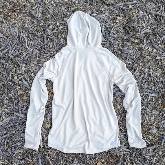 Runyon Men's Desert Sand Sun Hoodie Shirt Long Sleeve Thumbholes Sun Protection Quick Dry American Made In USA