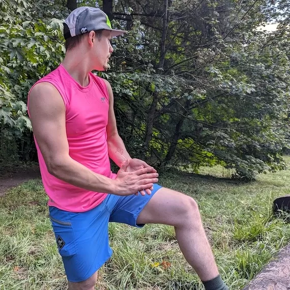 Runyon Men's Hot Pink Sleeveless Muscle Tee Performance Workout Tank Top American Made In USA