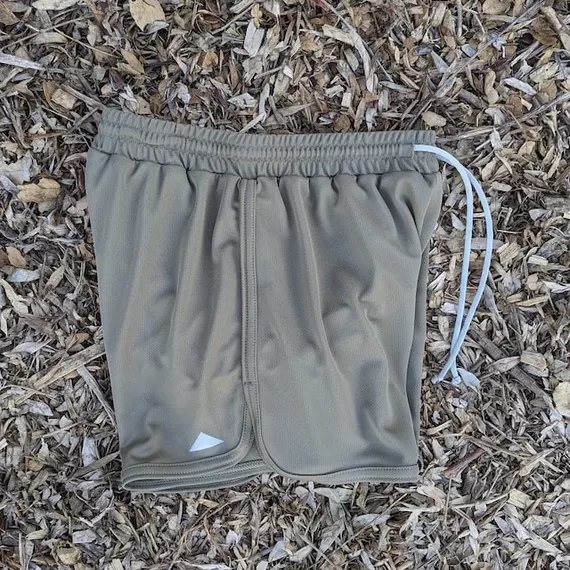Runyon Tan 4" Ranger Retro Running Short American Made In USA Track Workout Gym Yoga Fitness Short American Made In USA