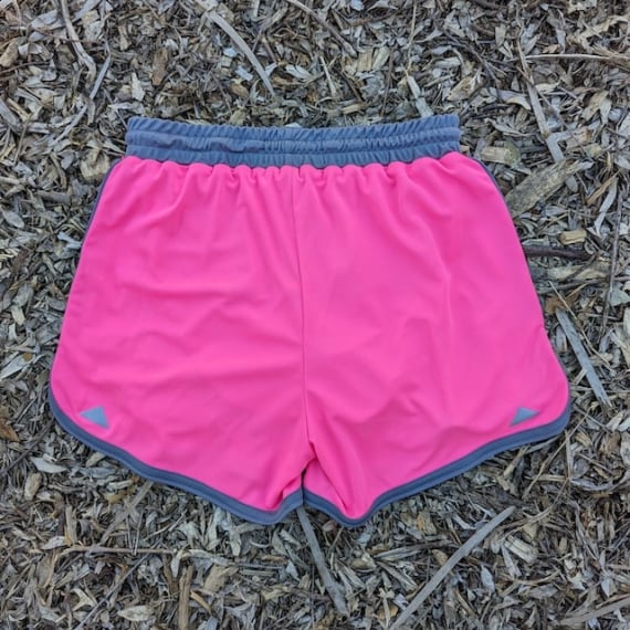 Runyon Hot Pink 4" Ranger Retro Running Short American Made In USA Track Workout Gym Yoga Fitness Short American Made In USA