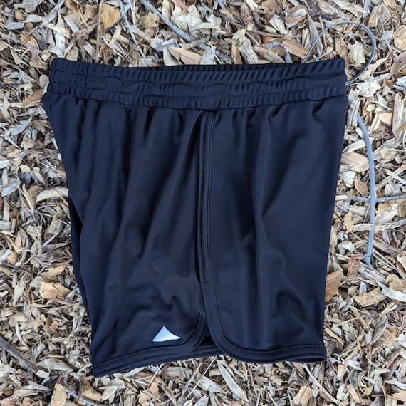 Runyon Black 4" Ranger Retro Running Short American Made In USA Track Workout Gym Yoga Fitness Short American Made In USA