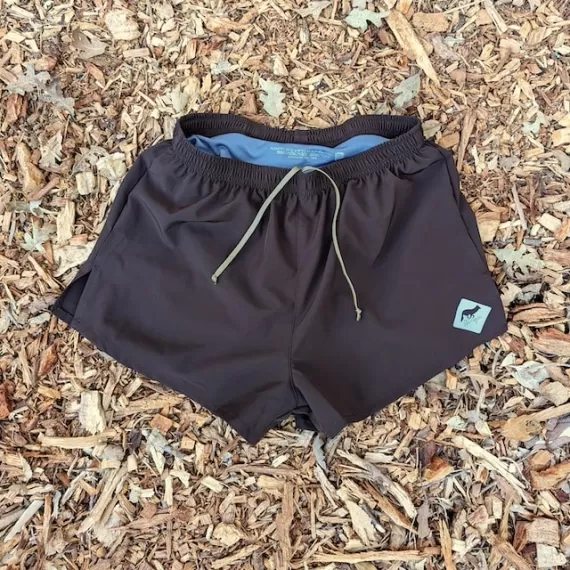 Runyon Unisex 3" Brown Performance Running Short Made In USA | Runyon Canyon Apparel