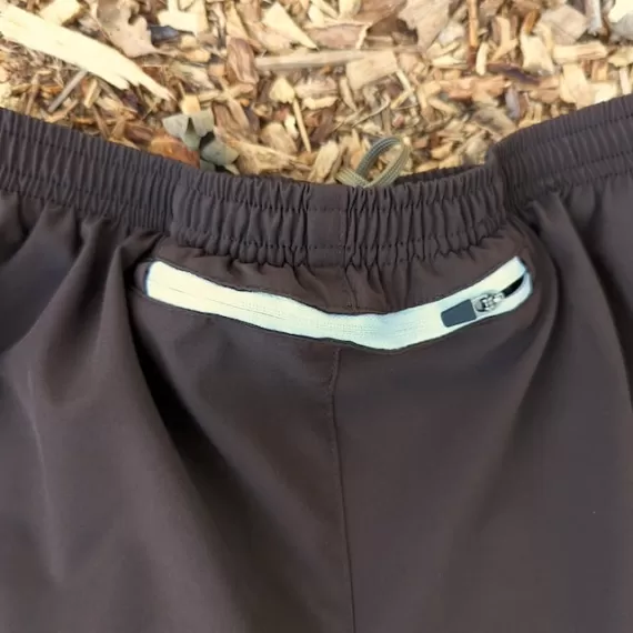 Runyon Unisex 3" Brown Performance Running Short with Phone Pocket Made In USA | Runyon Canyon Apparel