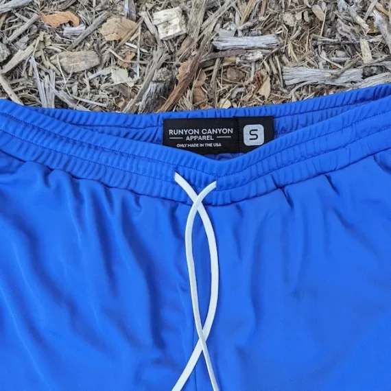 Runyon Royal Blue Running Short - Retro Ranger 4" Inch Workout Short American Made In USA