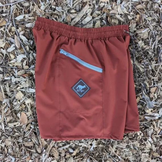 Runyon TrailStash 5" Gravel Short 2.0 Shell - Rust