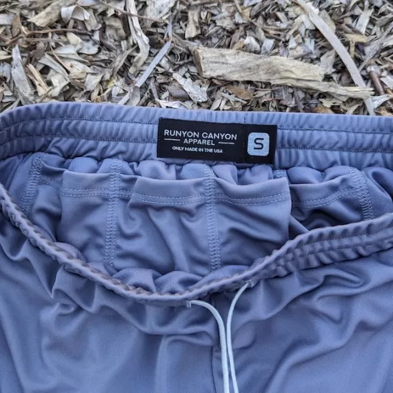 Runyon Steel Grey 4" Ranger Retro Running Short American Made In USA Track Workout Gym Yoga Fitness Short American Made In USA