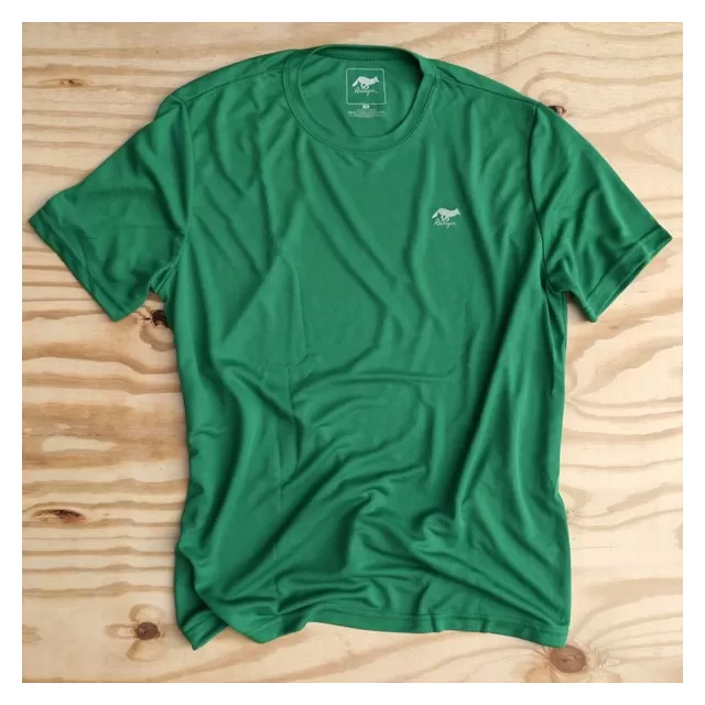 Runyon Canyon Apparel Mens Green Clover Performance Trail Shirt Made In USA
