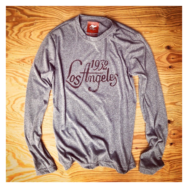 Runyon Canyon Apparel Mens Signature 1932 Los Angeles Performance Shirt Made In USA
