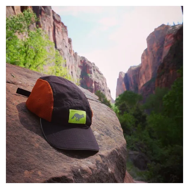 Runyon Canyon Apparel Rad Reflective Burnt Woods Performance Camp Hat Made In The USA