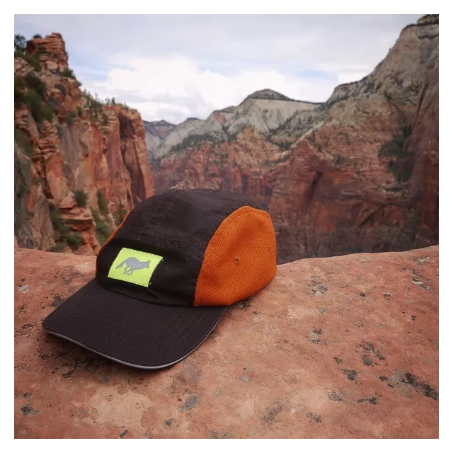 Runyon Canyon Apparel Rad Reflective Burnt Woods Performance Camp Hat Made In The USA