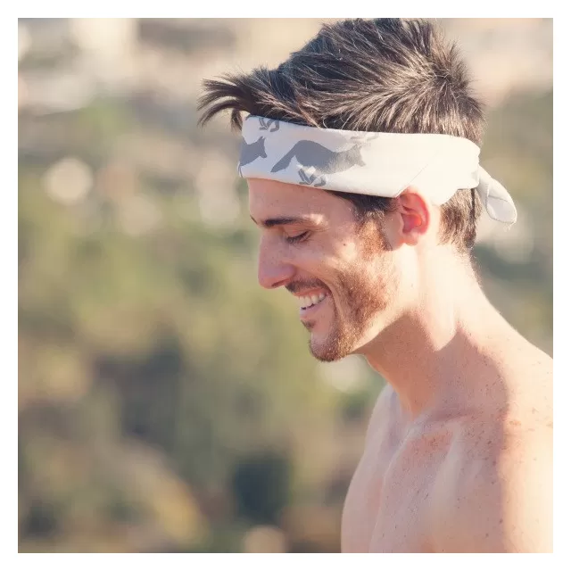 Runyon Canyon Apparel Charcoal Bandana Made In USA