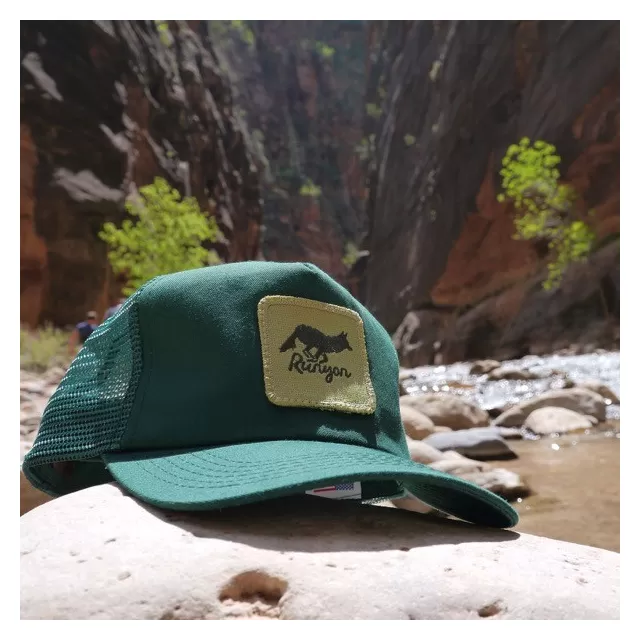 Runyon Green Canyon Trucker Hat Made In USA