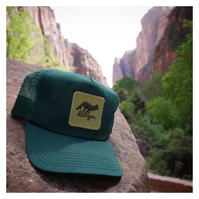 Runyon Green Canyon Trucker Hat Made In USA