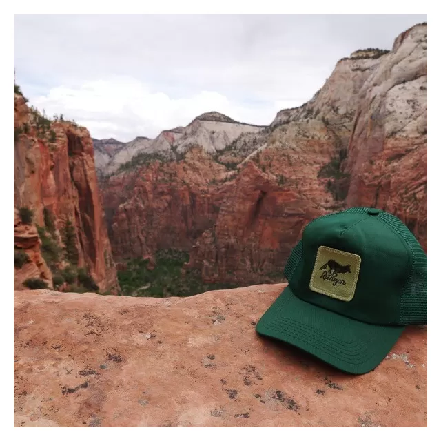 Runyon Green Canyon Trucker Hat Made In USA