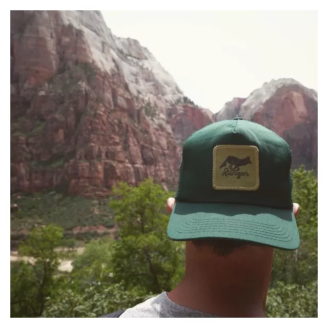 Runyon Green Canyon Trucker Hat Made In USA