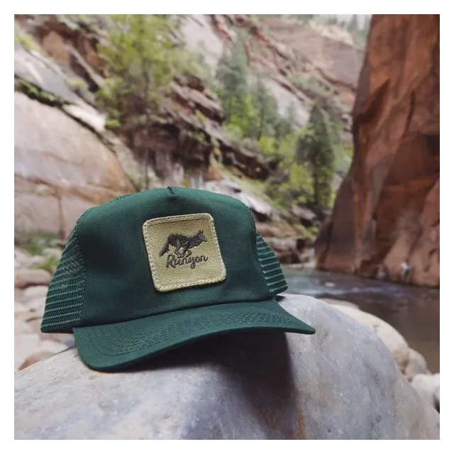 Runyon Green Canyon Trucker Hat Made In USA