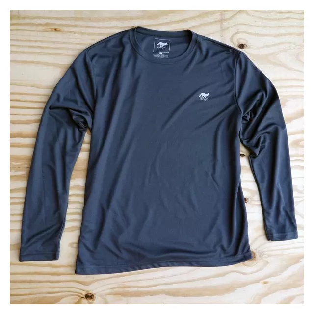 Runyon Canyon Apparel Men's Graphite Performance Trail Shirt Made In USA