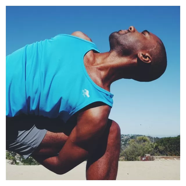 Runyon Canyon Apparel Mens Amazing Blue Ultra Tank Made In The USA