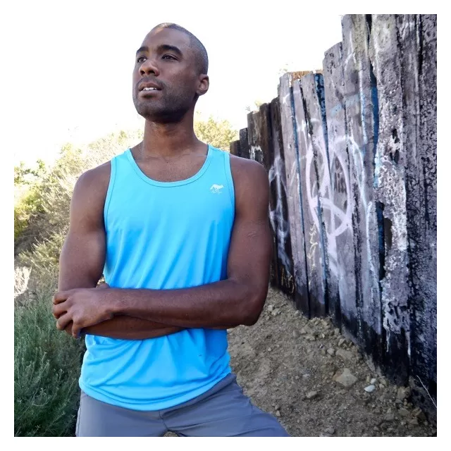 Runyon Canyon Apparel Mens Amazing Blue Ultra Tank Made In The USA