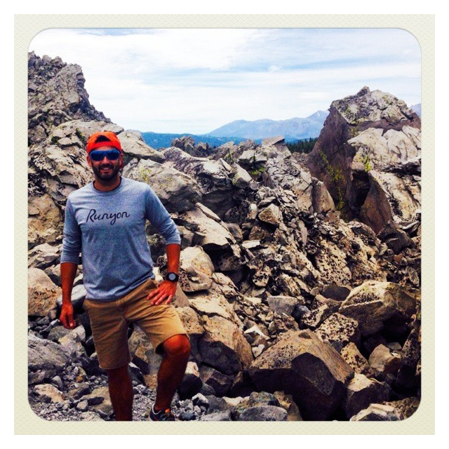 Runyon Canyon Apparel Mens Signature Logo Performance Running Shirt Made In USA