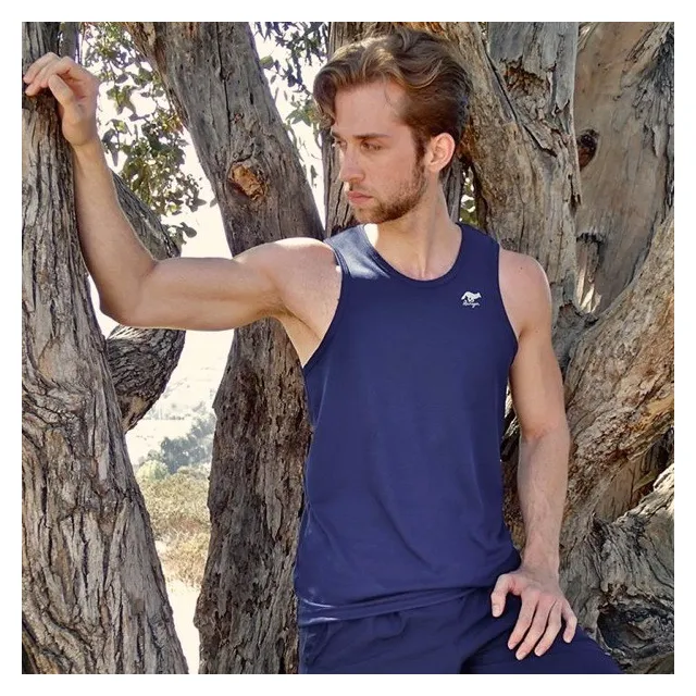 Runyon Canyon Apparel Mens Royal Blue Performance Power Tank