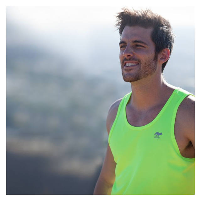 Runyon Canyon Apparel Mens Neon Yellow Ultra Tank Made In The USA