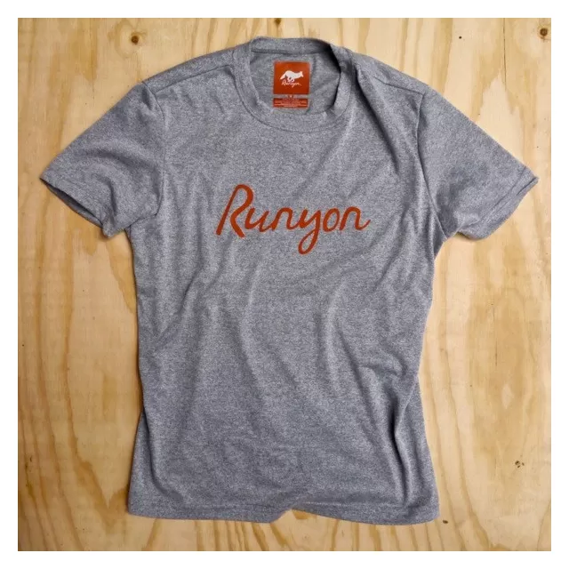 Runyon Canyon Apparel Mens Signature Logo Performance Fitness Shirt Made In USA