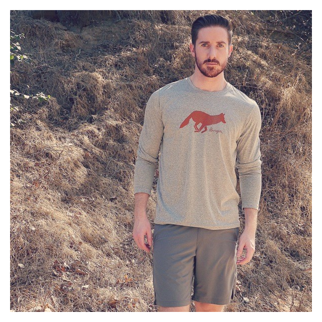 Runyon Canyon Apparel Rusty Orange Signature Performance Shirt - Runyon Canyon Apparel