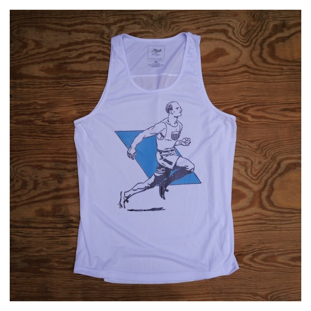 Runyon Canyon Apparel Mens Signature 1932 Olympic Running Man Fitness Tank