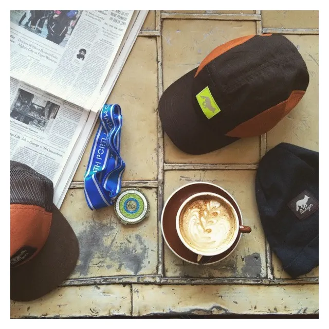 Runyon Canyon Apparel Rad Reflective Burnt Woods Performance Camp Hat Made In The USA